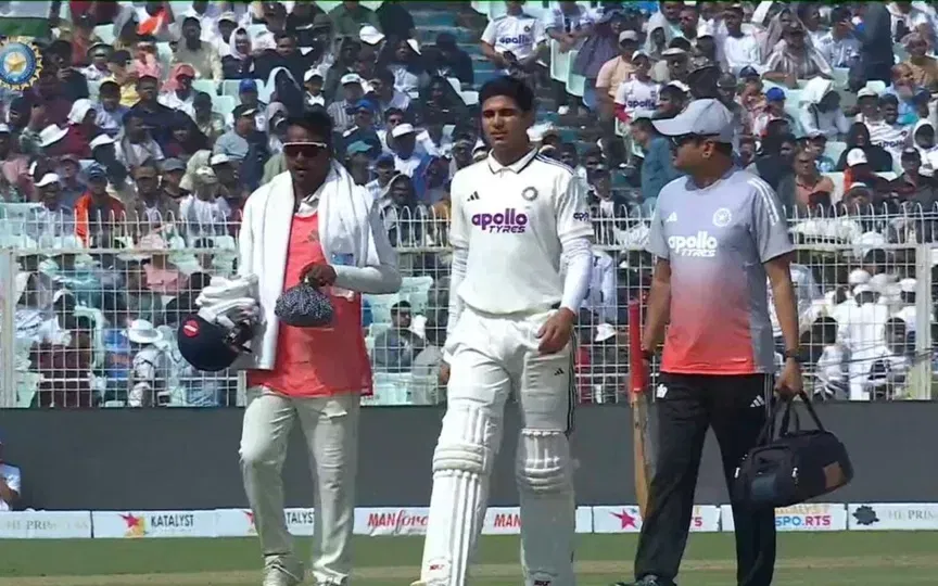 गर्दन में क्रैंप की समस्या के चलते दक्षिण अफ़्रीका के ख़िलाफ़ पहले टेस्ट में रिटायर्ड हर्ट हुए शुभमन गिल